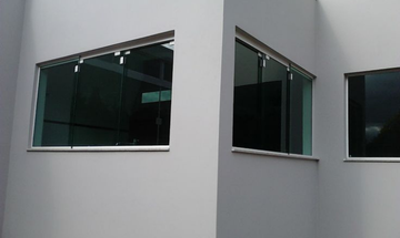 Janela de vidro temperado de todos os tamanhos
